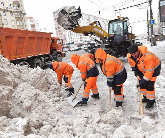 Уборка снега в Таганроге и  Ростовской области